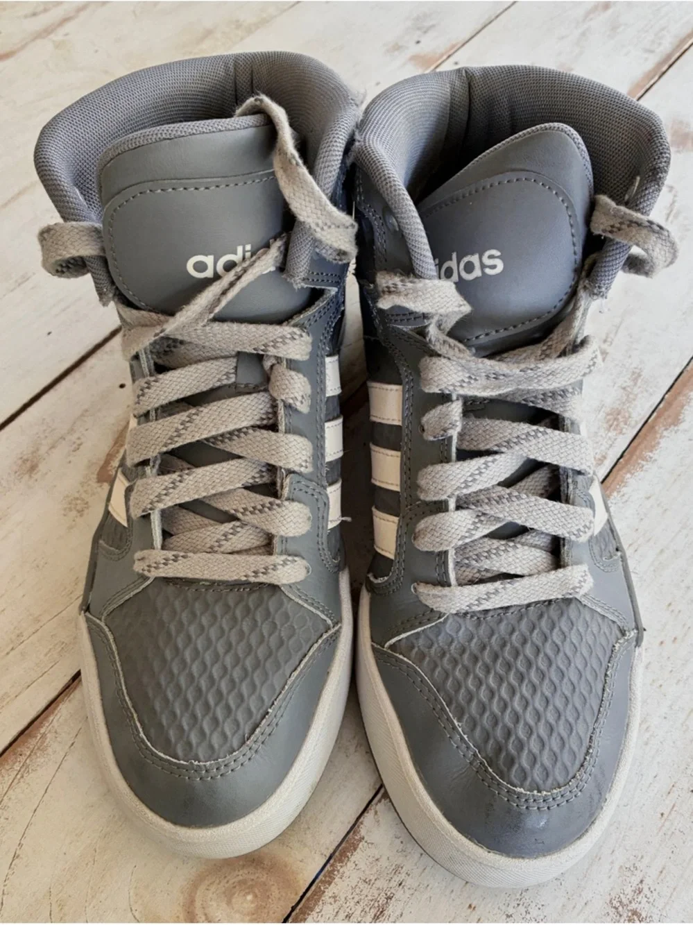 Adidas Neo Raleigh Mid retro basketball sneakers streetwear sz 6.5 men’s Rare